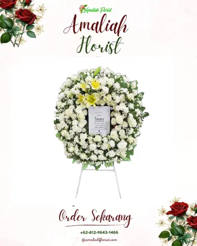 Krans Bunga Duka Cita di Wirapanjunan